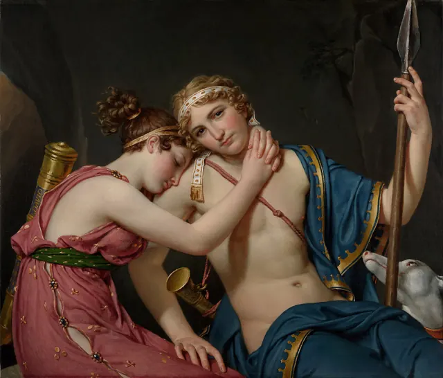 David, Les Adieux de Télémaque et Eucharis